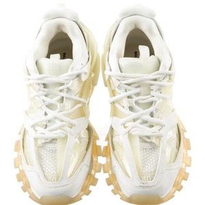 Balenciaga Track Clear Sole Low Top Chunky Sneakers